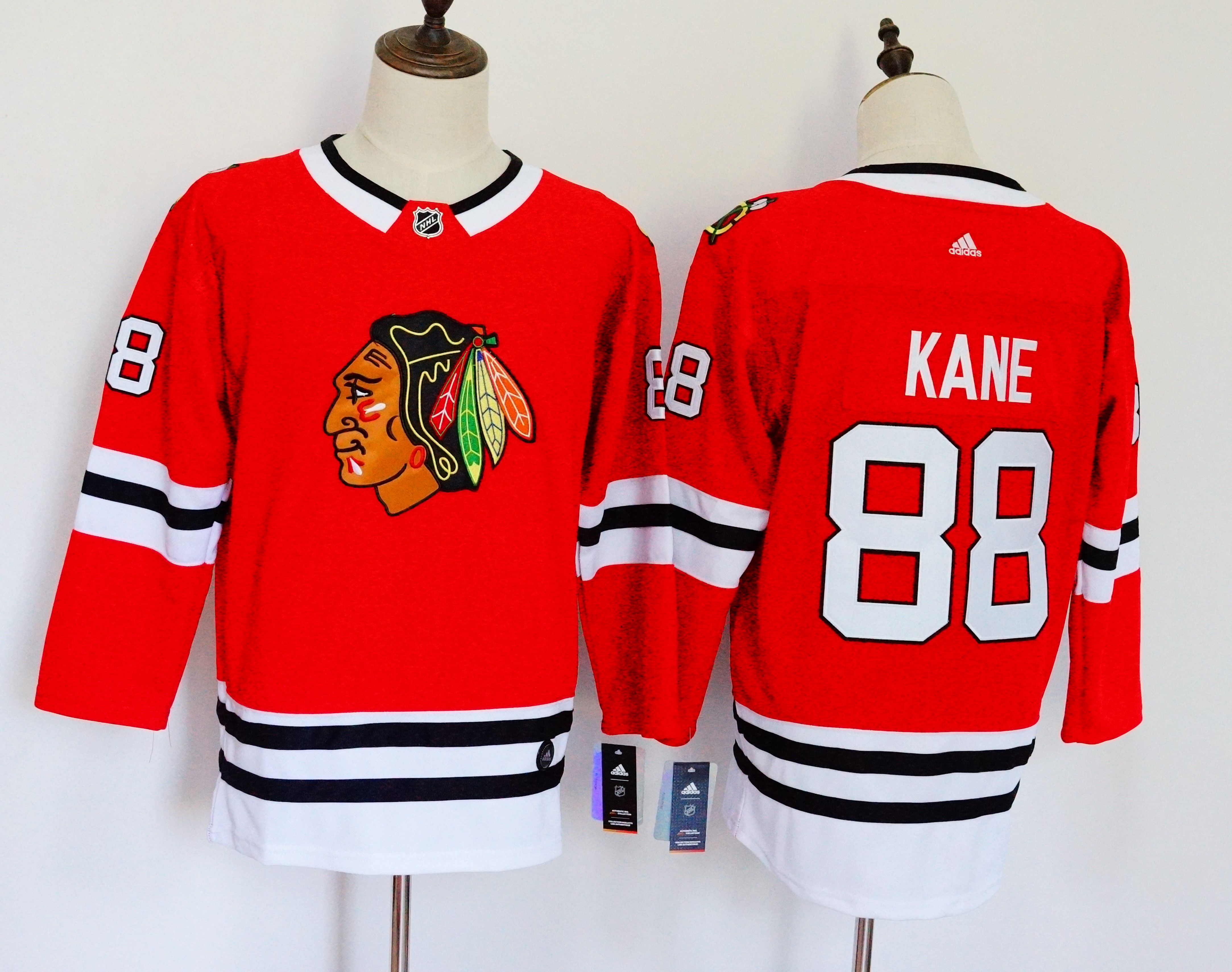 Women Chicago Blackhawks #88 Kane Red Hockey Stitched Adidas NHL Jerseys->cleveland cavaliers->NBA Jersey